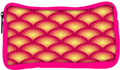 

Snoogg Eco Friendly Canvas Circular Red Pattern 2526 Student Pen Pencil Case Coin Purse Pouch Cosmetic Makeup Bag (PINK) Pouch(Multicolor)