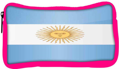 

Snoogg Eco Friendly Canvas Argentina Flag 2981 Student Pen Pencil Case Coin Purse Pouch Cosmetic Makeup Bag (PINK) Pouch(Multicolor)