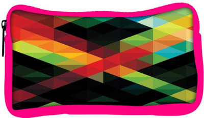 

Snoogg Eco Friendly Canvas Digital Aztec Revolution Student Pen Pencil Case Coin Purse Pouch Cosmetic Makeup Bag (PINK) Pouch(Multicolor)