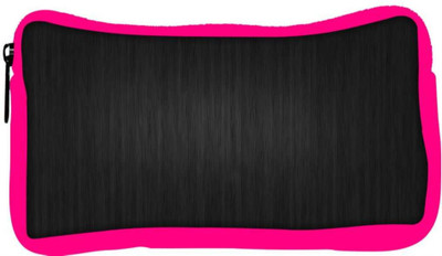 

Snoogg Eco Friendly Canvas Black Wood Designer Student Pen Pencil Case Coin Purse Pouch Cosmetic Makeup Bag (PINK) Pouch(Multicolor)