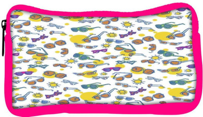 

Snoogg Eco Friendly Canvas The Beach Life Student Pen Pencil Case Coin Purse Pouch Cosmetic Makeup Bag (PINK) Pouch(Multicolor)