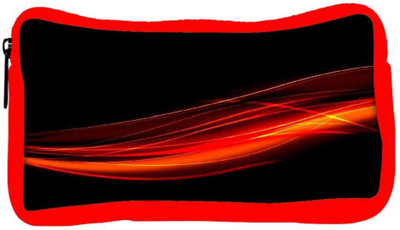 

Snoogg Eco Friendly Canvas Abstract Red Design Designer Student Pen Pencil Case Coin Purse Pouch Cosmetic Makeup Bag (RED) Pouch(Multicolor)