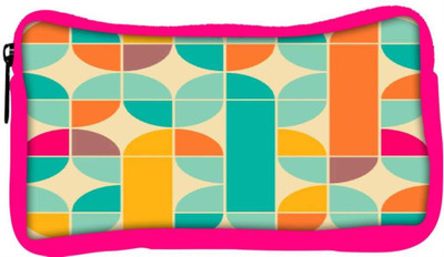 

Snoogg Eco Friendly Canvas Abstract Pattern Blue And Yellow Student Pen Pencil Case Coin Purse Pouch Cosmetic Makeup Bag (PINK) Pouch(Multicolor)
