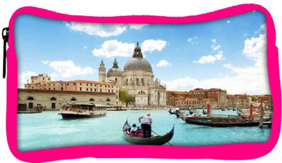 

Snoogg Eco Friendly Canvas Rome Lake Designer Student Pen Pencil Case Coin Purse Pouch Cosmetic Makeup Bag (PINK) Pouch(Multicolor)