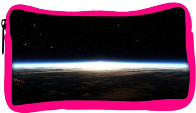 

Snoogg Eco Friendly Canvas Satelite Designer Student Pen Pencil Case Coin Purse Pouch Cosmetic Makeup Bag (PINK) Pouch(Multicolor)