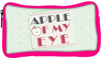 

Snoogg Eco Friendly Canvas Apple Of My Eye Designer Student Pen Pencil Case Coin Purse Pouch Cosmetic Makeup Bag (PINK) Pouch(Multicolor)