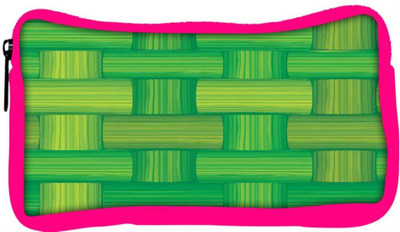 

Snoogg Eco Friendly Canvas Green Bamboo Mat Seamless Vector Texture Student Pen Pencil Case Coin Purse Pouch Cosmetic Makeup Bag (PINK) Pouch(Multicolor)