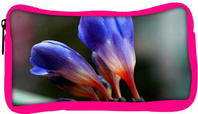 

Snoogg Eco Friendly Canvas Rare Blue Flower Designer Student Pen Pencil Case Coin Purse Pouch Cosmetic Makeup Bag (PINK) Pouch(Multicolor)