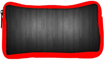 

Snoogg Eco Friendly Canvas Plain Black Designer Student Pen Pencil Case Coin Purse Pouch Cosmetic Makeup Bag (RED) Pouch(Multicolor)