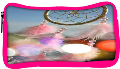 

Snoogg Eco Friendly Canvas Dream Catcher Real Student Pen Pencil Case Coin Purse Pouch Cosmetic Makeup Bag (PINK) Pouch(Multicolor)
