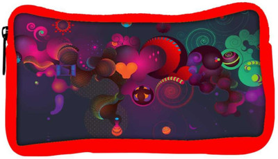 

Snoogg Eco Friendly Canvas Funny Hearts Designer Student Pen Pencil Case Coin Purse Pouch Cosmetic Makeup Bag (RED) Pouch(Multicolor)