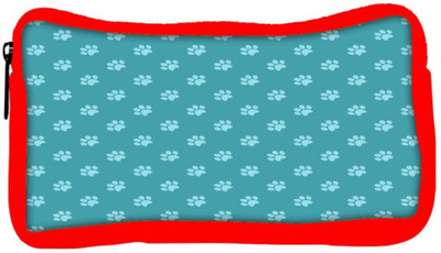 

Snoogg Eco Friendly Canvas Abstract Dog Foot Prints Designer Student Pen Pencil Case Coin Purse Pouch Cosmetic Makeup Bag (RED) Pouch(Multicolor)