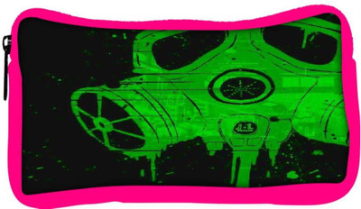 

Snoogg Eco Friendly Canvas Smoke Mask Student Pen Pencil Case Coin Purse Pouch Cosmetic Makeup Bag (PINK) Pouch(Multicolor)
