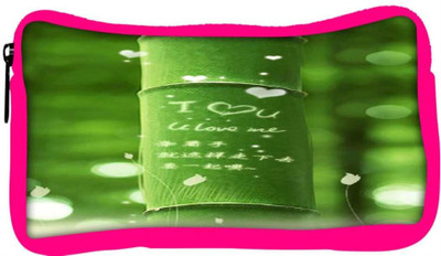 

Snoogg Eco Friendly Canvas I Love You Designer Student Pen Pencil Case Coin Purse Pouch Cosmetic Makeup Bag (PINK) Pouch(Multicolor)