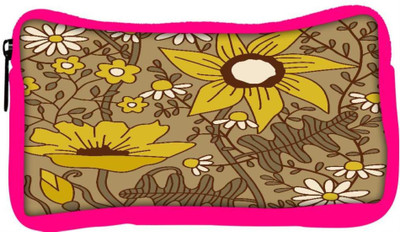 

Snoogg Eco Friendly Canvas Seamless Texture With Flowers And Butterflies Endless Floral Pattern Student Pen Pencil Case Coin Purse Pouch Cosmetic Makeup Bag (PINK) Pouch(Multicolor)