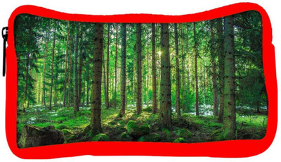 

Snoogg Eco Friendly Canvas Tall Tress With No Leaves Designer Student Pen Pencil Case Coin Purse Pouch Cosmetic Makeup Bag (RED) Pouch(Multicolor)