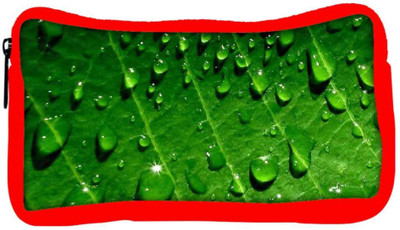 

Snoogg Eco Friendly Canvas Dew Drops Student Pen Pencil Case Coin Purse Pouch Cosmetic Makeup Bag (RED) Pouch(Multicolor)