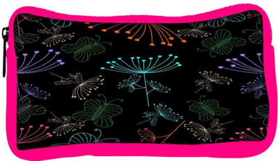 

Snoogg Eco Friendly Canvas Neon Plants Designer Student Pen Pencil Case Coin Purse Pouch Cosmetic Makeup Bag (PINK) Pouch(Multicolor)