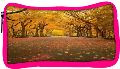 

Snoogg Eco Friendly Canvas 7 Student Pen Pencil Case Coin Purse Pouch Cosmetic Makeup Bag (PINK) Pouch(Multicolor)