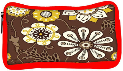 

Snoogg Eco Friendly Canvas Colorful Floral Seamless Pattern In Cartoon Style Seamless Pattern Student Pen Pencil Case Coin Purse Pouch Cosmetic Makeup Bag (RED) Pouch(Multicolor)