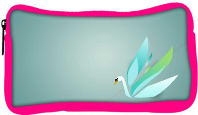 

Snoogg Eco Friendly Canvas Colorful Swan Designer Student Pen Pencil Case Coin Purse Pouch Cosmetic Makeup Bag (PINK) Pouch(Multicolor)