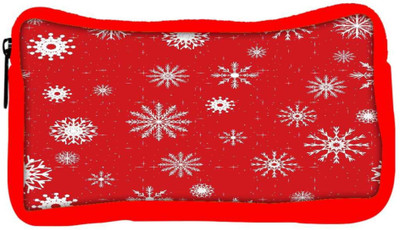 

Snoogg Eco Friendly Canvas Red Spring Designer Student Pen Pencil Case Coin Purse Pouch Cosmetic Makeup Bag (RED) Pouch(Multicolor)