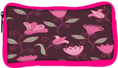 

Snoogg Eco Friendly Canvas Seamless Texture With Flowers And Butterflies Endless Floral Pattern Student Pen Pencil Case Coin Purse Pouch Cosmetic Makeup Bag (PINK) Pouch(Multicolor)