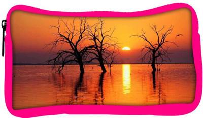 

Snoogg Eco Friendly Canvas Trees In Lake Designer Student Pen Pencil Case Coin Purse Pouch Cosmetic Makeup Bag (PINK) Pouch(Multicolor)