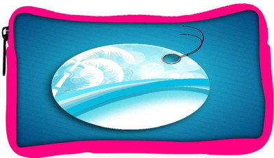 

Snoogg Eco Friendly Canvas Abstract Summer Background Student Pen Pencil Case Coin Purse Pouch Cosmetic Makeup Bag (PINK) Pouch(Multicolor)