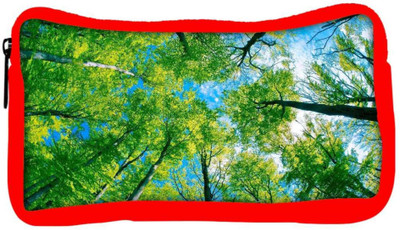 

Snoogg Eco Friendly Canvas Blossom Trees Designer Student Pen Pencil Case Coin Purse Pouch Cosmetic Makeup Bag (RED) Pouch(Multicolor)