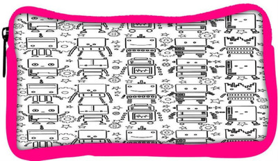 

Snoogg Eco Friendly Canvas Digit Bit Boy Pattern Student Pen Pencil Case Coin Purse Pouch Cosmetic Makeup Bag (PINK) Pouch(Multicolor)