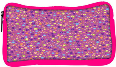 

Snoogg Eco Friendly Canvas Pink Floral Pattern Student Pen Pencil Case Coin Purse Pouch Cosmetic Makeup Bag (PINK) Pouch(Multicolor)