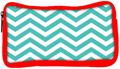 

Snoogg Eco Friendly Canvas Simple Blue Wave 2531 Student Pen Pencil Case Coin Purse Pouch Cosmetic Makeup Bag (RED) Pouch(Multicolor)