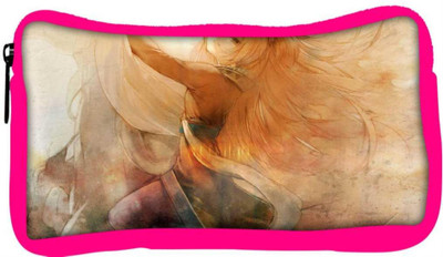 

Snoogg Eco Friendly Canvas Magi Madoka Designer Student Pen Pencil Case Coin Purse Pouch Cosmetic Makeup Bag (PINK) Pouch(Multicolor)