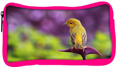 

Snoogg Eco Friendly Canvas Small Cute Bird Designer Student Pen Pencil Case Coin Purse Pouch Cosmetic Makeup Bag (PINK) Pouch(Multicolor)