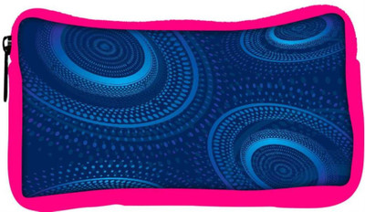 

Snoogg Eco Friendly Canvas Vector Fractal Background Student Pen Pencil Case Coin Purse Pouch Cosmetic Makeup Bag (PINK) Pouch(Multicolor)