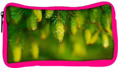 

Snoogg Eco Friendly Canvas Green Fruits Designer Student Pen Pencil Case Coin Purse Pouch Cosmetic Makeup Bag (PINK) Pouch(Multicolor)