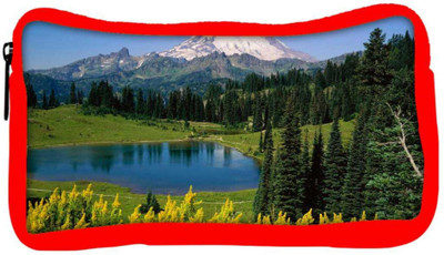 

Snoogg Eco Friendly Canvas Yellow Flowers Designer Student Pen Pencil Case Coin Purse Pouch Cosmetic Makeup Bag (RED) Pouch(Multicolor)