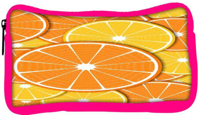 

Snoogg Eco Friendly Canvas Orange Fever 2372 Student Pen Pencil Case Coin Purse Pouch Cosmetic Makeup Bag (PINK) Pouch(Multicolor)