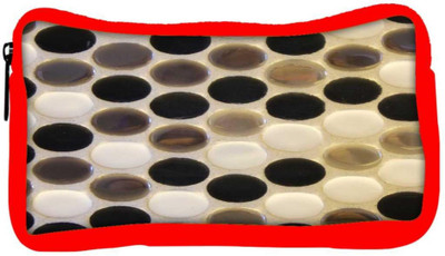 

Snoogg Eco Friendly Canvas Multicolor Spots Designer Student Pen Pencil Case Coin Purse Pouch Cosmetic Makeup Bag (RED) Pouch(Multicolor)