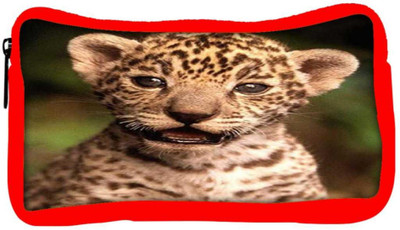 

Snoogg Eco Friendly Canvas Tiger 19 Student Pen Pencil Case Coin Purse Pouch Cosmetic Makeup Bag (RED) Pouch(Multicolor)