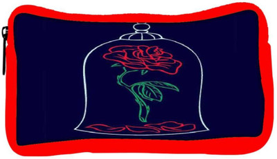 

Snoogg Eco Friendly Canvas Bell Rose Student Pen Pencil Case Coin Purse Pouch Cosmetic Makeup Bag (RED) Pouch(Multicolor)