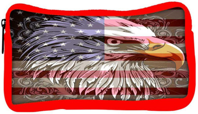 

Snoogg Eco Friendly Canvas 4Th Of July Vector Illustration Student Pen Pencil Case Coin Purse Pouch Cosmetic Makeup Bag (RED) Pouch(Multicolor)
