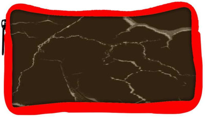 

Snoogg Eco Friendly Canvas Brown Crack Designer Student Pen Pencil Case Coin Purse Pouch Cosmetic Makeup Bag (RED) Pouch(Multicolor)