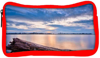 

Snoogg Eco Friendly Canvas Sea And Broken Wood Designer Student Pen Pencil Case Coin Purse Pouch Cosmetic Makeup Bag (RED) Pouch(Multicolor)