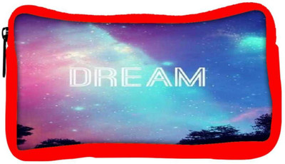

Snoogg Eco Friendly Canvas Dream Universe Student Pen Pencil Case Coin Purse Pouch Cosmetic Makeup Bag (RED) Pouch(Multicolor)