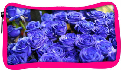 

Snoogg Eco Friendly Canvas Purple Roses Designer Student Pen Pencil Case Coin Purse Pouch Cosmetic Makeup Bag (PINK) Pouch(Multicolor)