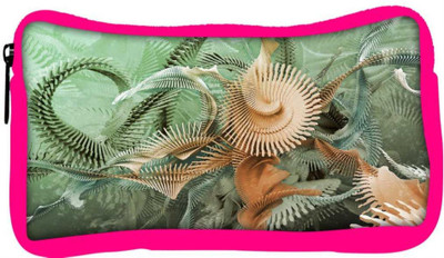 

Snoogg Eco Friendly Canvas Fractal Stairs Designer Student Pen Pencil Case Coin Purse Pouch Cosmetic Makeup Bag (PINK) Pouch(Multicolor)