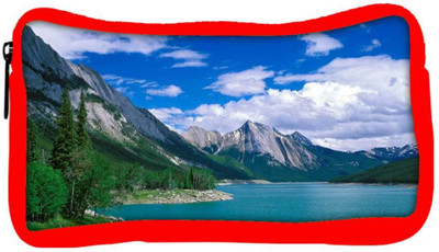 

Snoogg Eco Friendly Canvas Light Blue Water River Designer Student Pen Pencil Case Coin Purse Pouch Cosmetic Makeup Bag (RED) Pouch(Multicolor)
