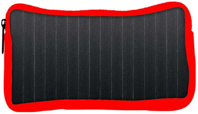 

Snoogg Eco Friendly Canvas White Lines In Grey Wall Designer Student Pen Pencil Case Coin Purse Pouch Cosmetic Makeup Bag (RED) Pouch(Multicolor)